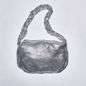 Zara Shiny Shoulder Bag NWT
